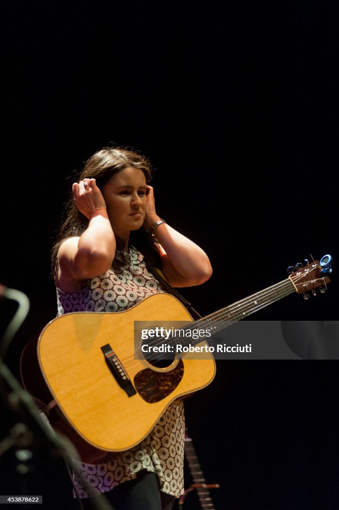 RM Hubbert With Emma Pollock Perform At Queens Hall In Edinburgh