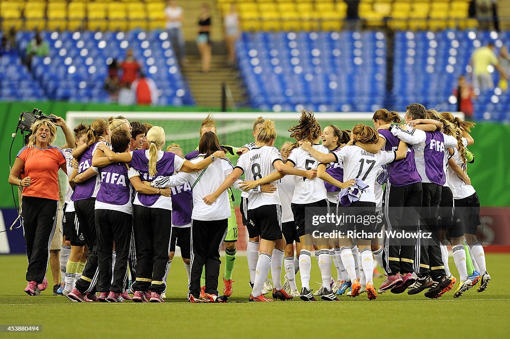 Germany v France: Semi Final - FIFA U-20 Women's World Cup Canada 2014