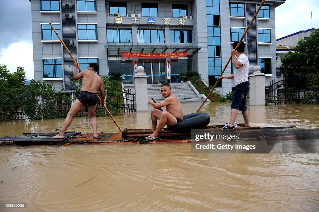 Flood Hits Lishui