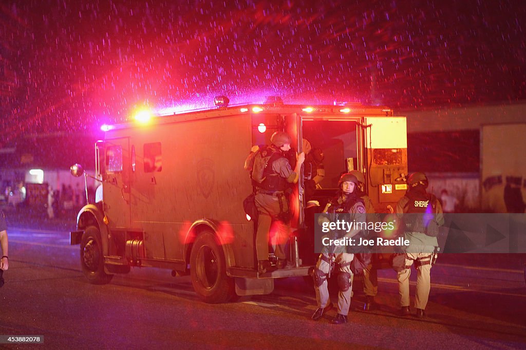 National Guard Called In As Unrest Continues In Ferguson