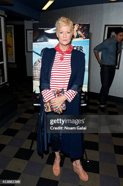 Actress Dana Wheeler-Nicholson attends the "Winter In The Blood" New York Premiere at IFC Center on August 20, 2014 in New York City.