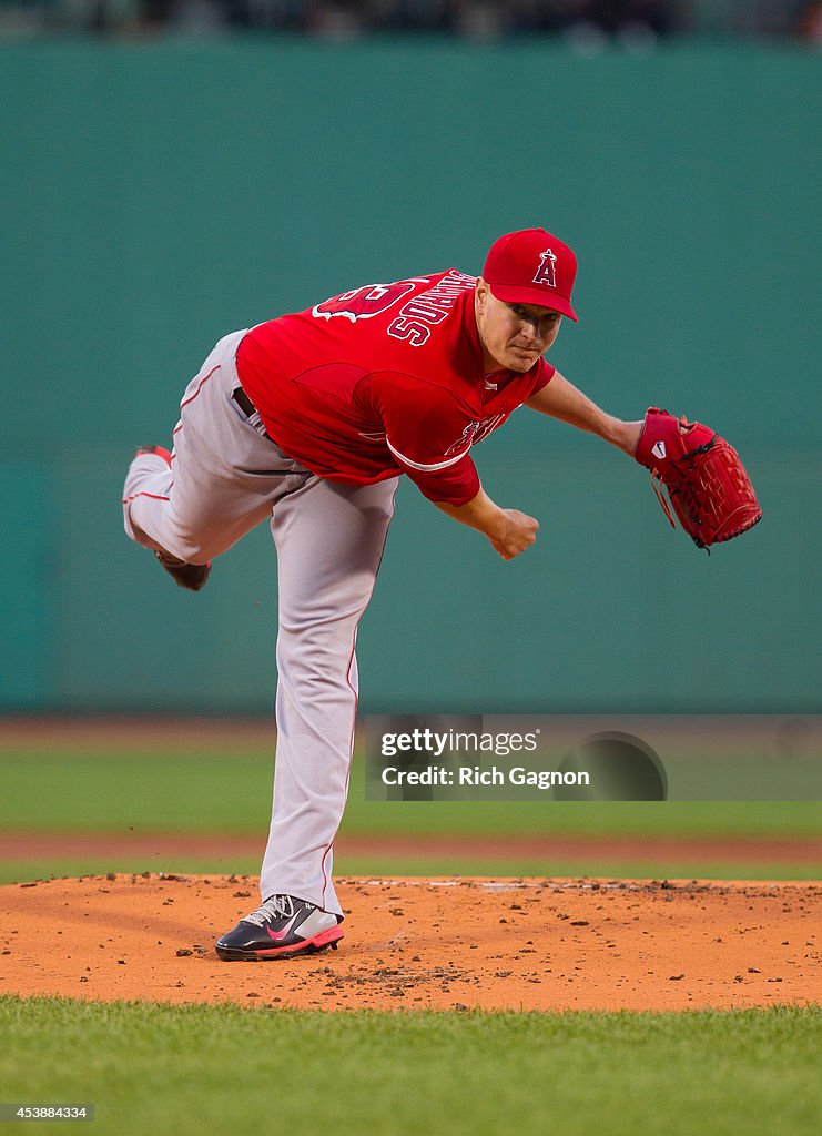 Los Angeles Angels of Anaheim v Boston Red Sox