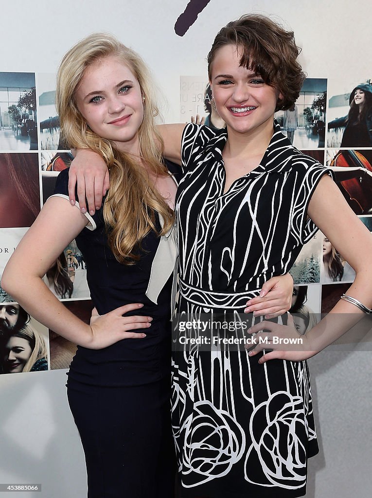 Premiere Of New Line Cinema's And Metro-Goldwyn-Mayer Pictures' "If I Stay" - Arrivals