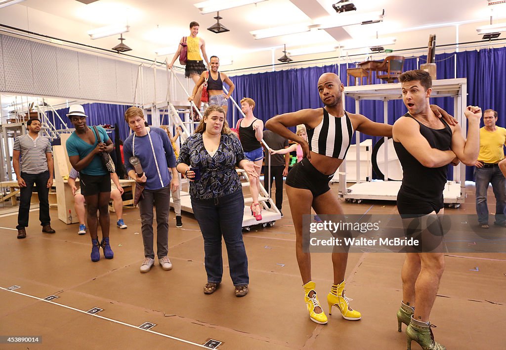 "Kinky Boots" National Tour Cast Photo Call