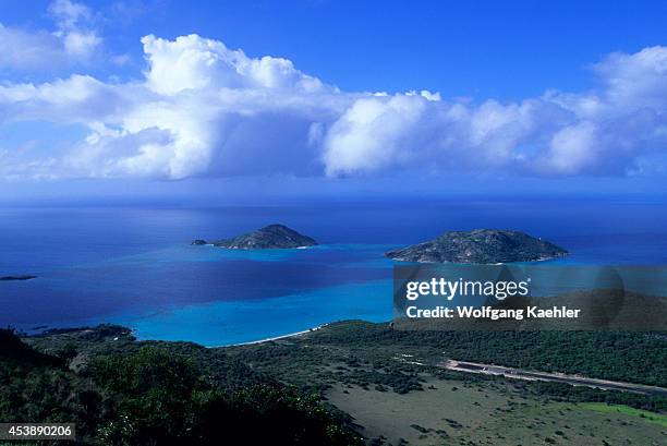 Australia, Queensland, Great Barrier Reef, Lizard Island, Overview.