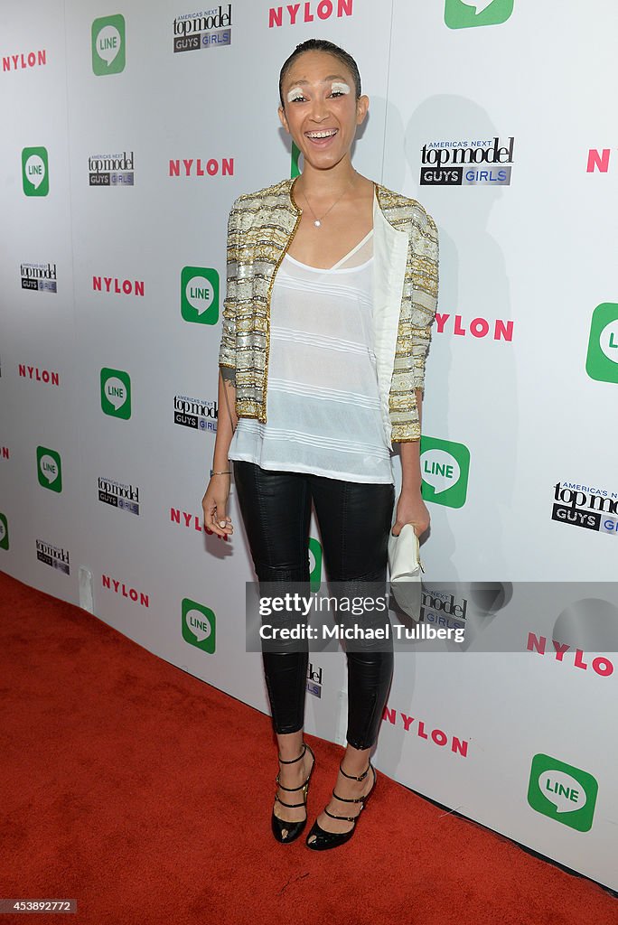 "America's Next Top Model" Cycle 21 Premiere Party Presented By NYLON And LINE - Arrivals