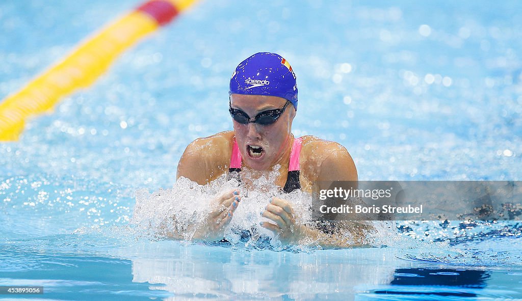 32nd LEN European Swimming Championships 2014 - Day 9