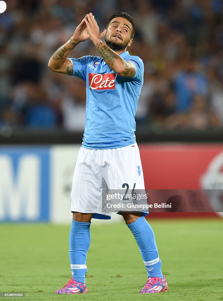 SSC Napoli v Athletic Club - UEFA Champions League Qualifying Play-Offs Round: First Leg