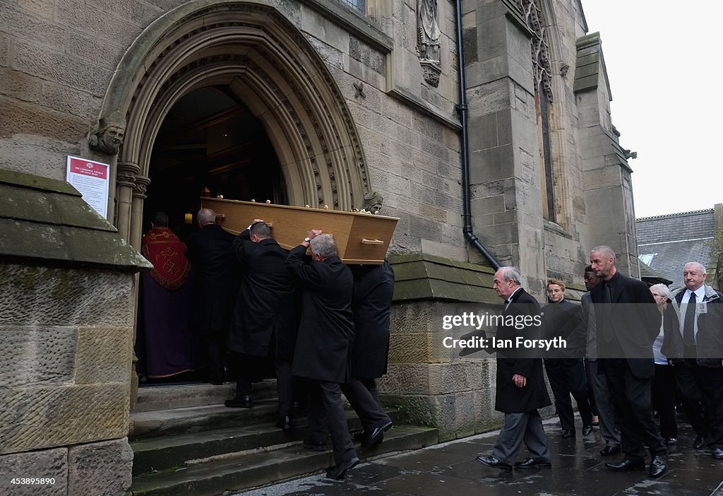 Funeral Of Newcastle United Fan Liam Sweeney Victim Of MH17