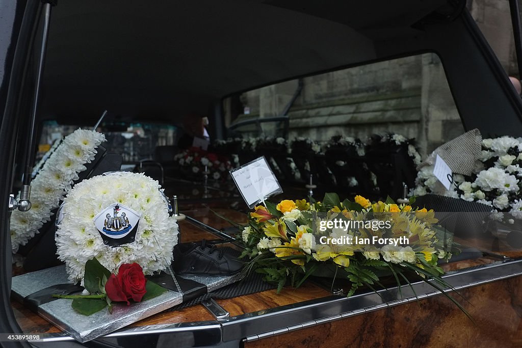 Funeral Of Newcastle United Fan Liam Sweeney Victim Of MH17