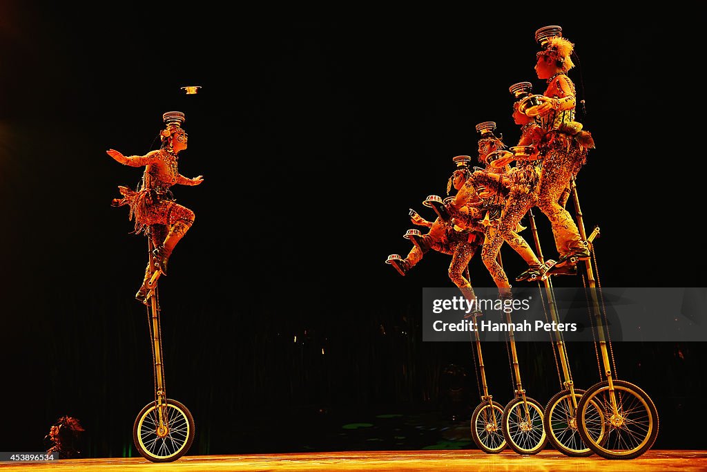 Auckland Dress Rehearsal of TOTEM from Cirque du Soleil