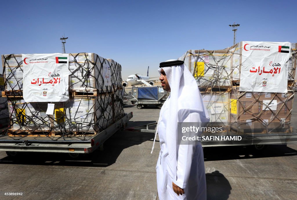 IRAQ-KURDS-UAE-CONFLICT-REFUGEE-AID