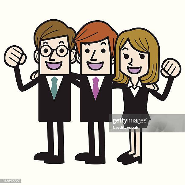 teamwork - interior planning stock illustrations