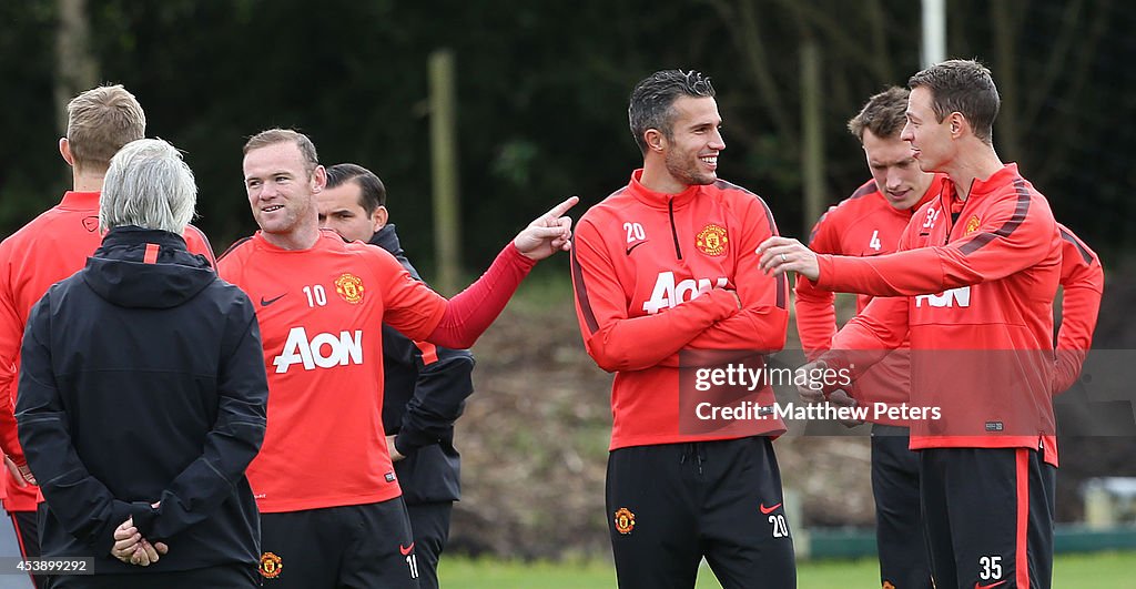 Manchester United Training Session