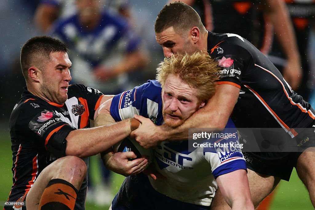 NRL Rd 24 - Bulldogs v Tigers