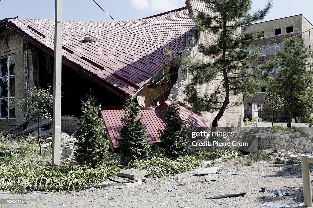 Civilians Hardest Hit From Fighting In Donetsk Region