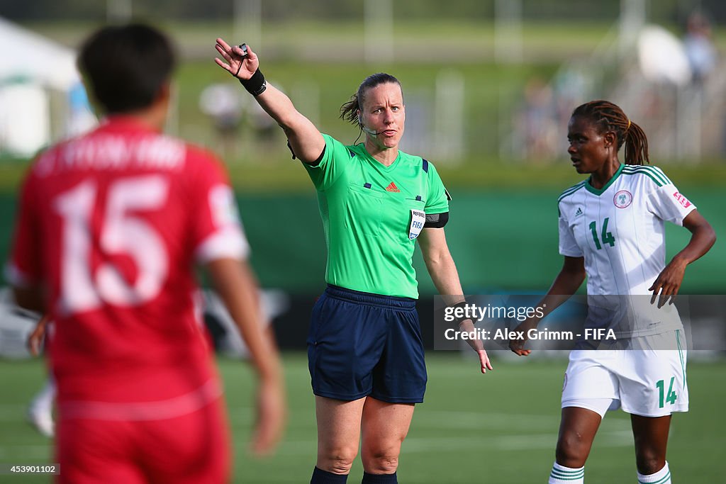 Korea DPR v Nigeria: Semi Final - FIFA U-20 Women's World Cup Canada 2014