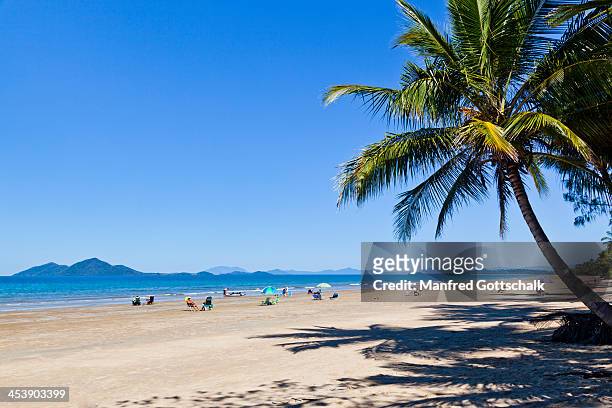 mission beach - mission beach queensland stock pictures, royalty-free photos & images