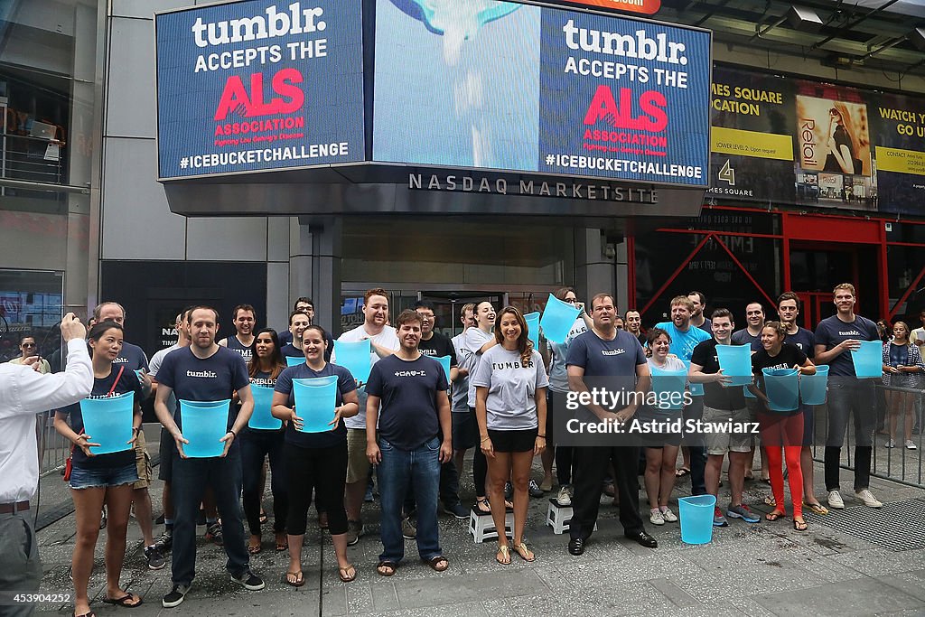 ALS Association Rings The NASDAQ Opening Bell