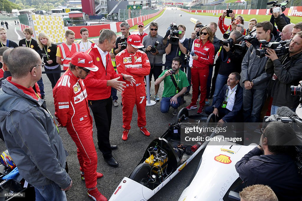 Shell at the Belgium F1 Grand Prix