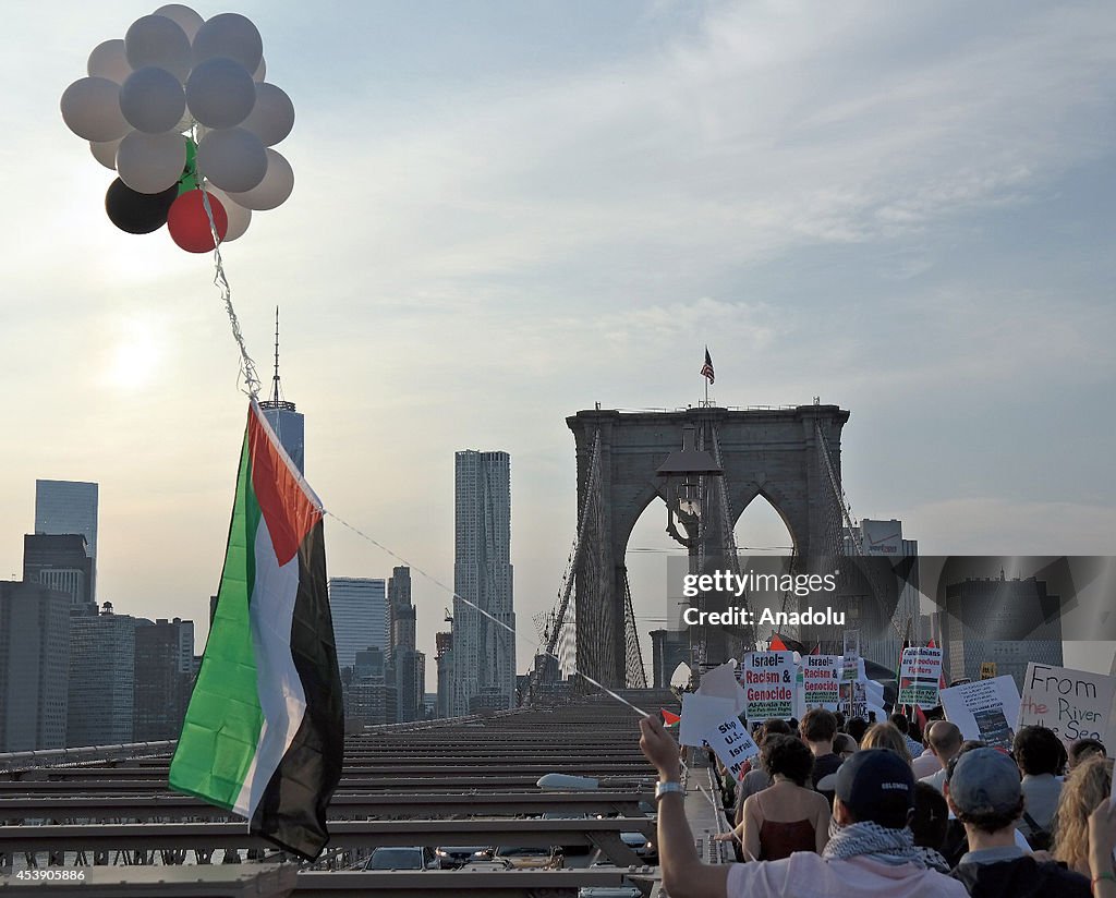 Anti-Israel protest in New York