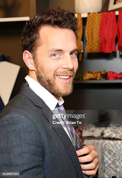 Adam Umhoefer, Executive Direcetor of American Foundation for Equal Rights, attends Tie The Knot Pop-Up Store at The Beverly Center on December 5,...