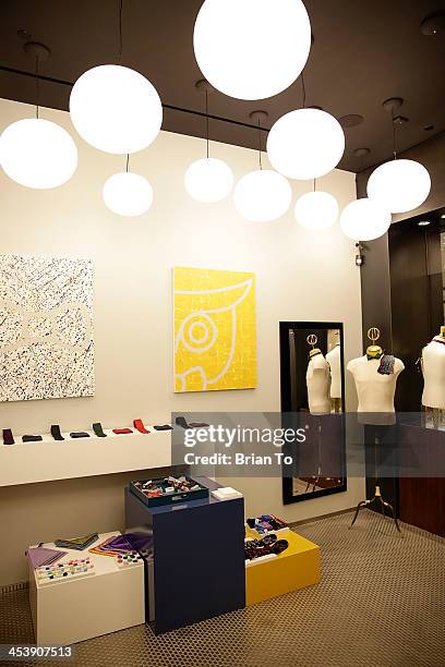 General atmosphere at Tie The Knot Pop-Up Store at The Beverly Center on December 5, 2013 in Los Angeles, California.