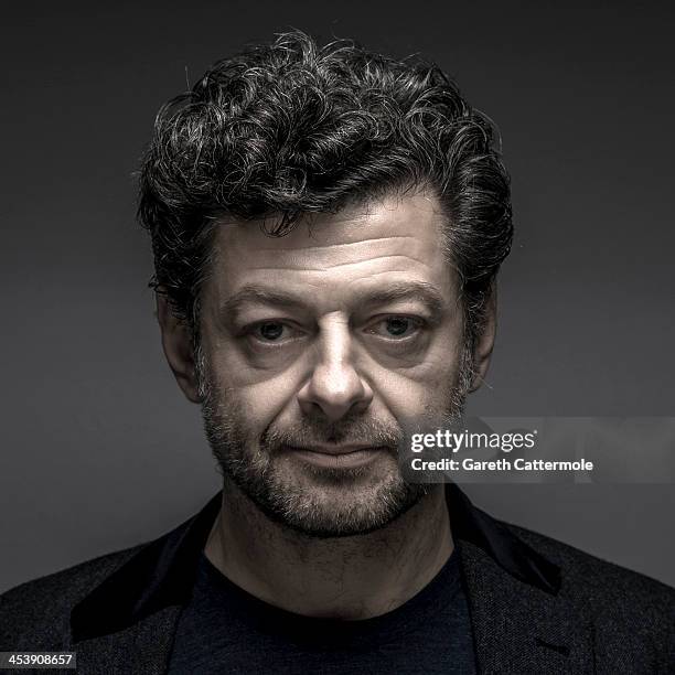 Andy Serkis during a portrait session at the Cinematic Innovation Summit ahead of the 10th Annual Dubai International Film Festival at Atlantis, The...