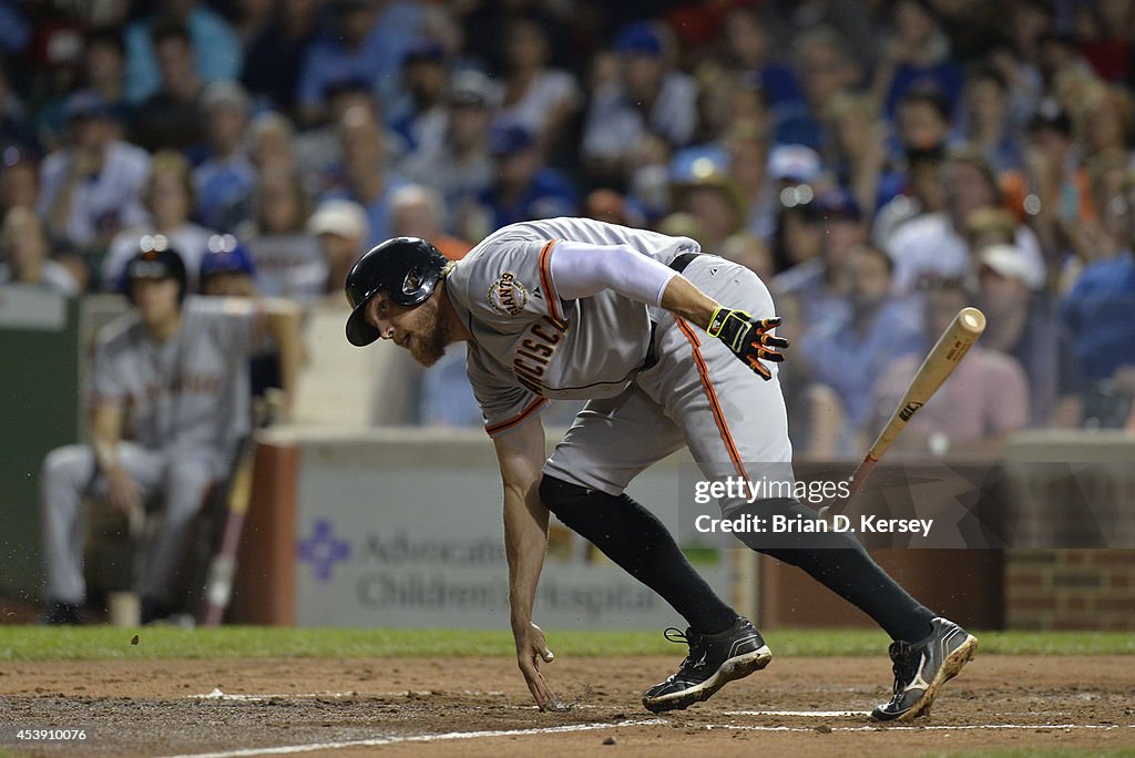 San Francisco Giants v Chicago Cubs