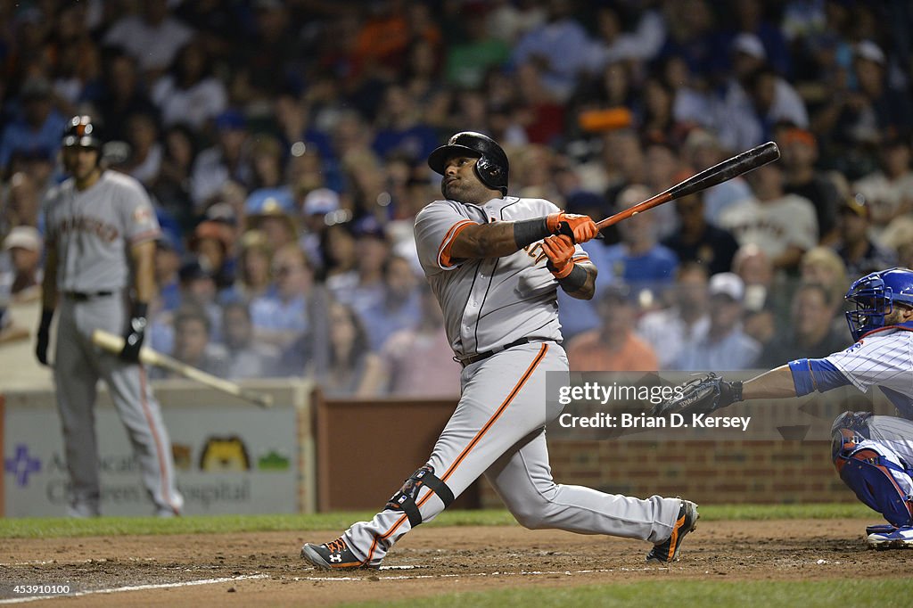 San Francisco Giants v Chicago Cubs