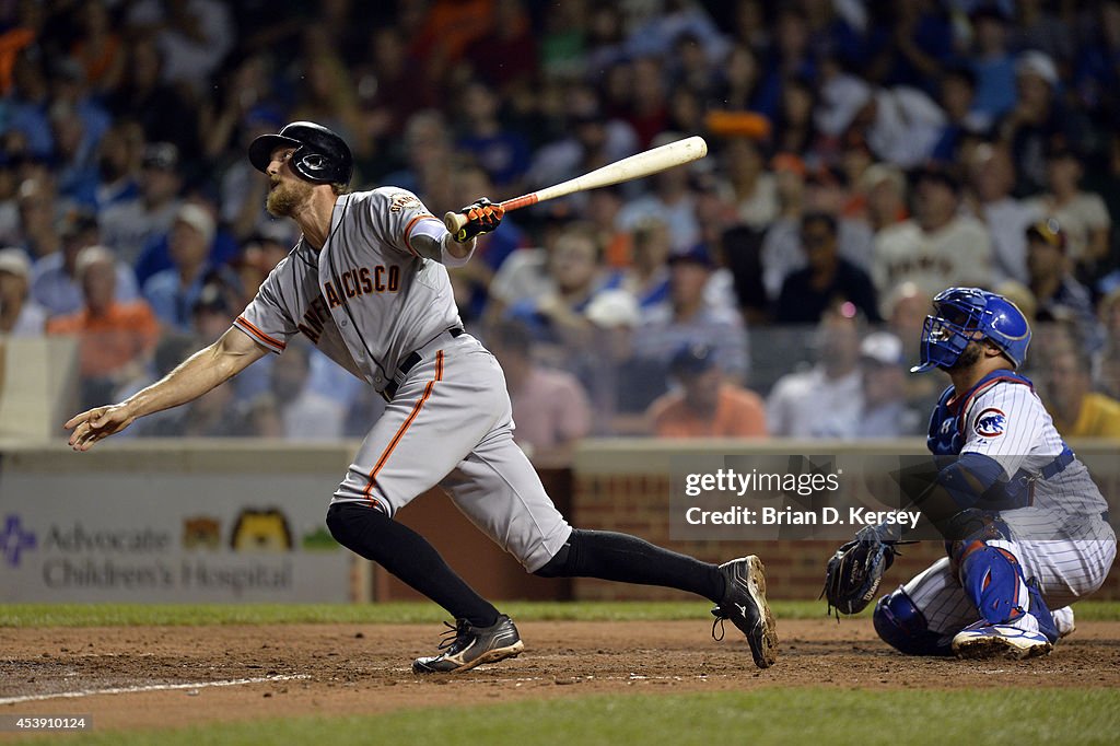 San Francisco Giants v Chicago Cubs