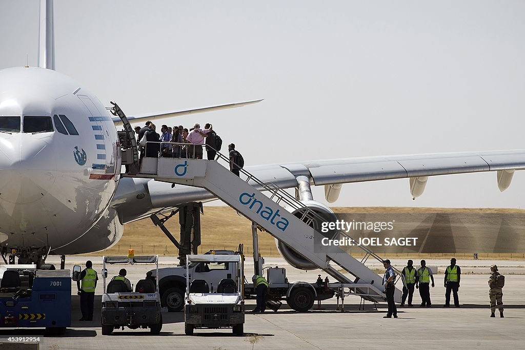 IRAQ-FRANCE-CONFLICT-REFUGEES