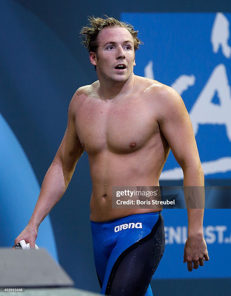 32nd LEN European Swimming Championships 2014 - Day 9