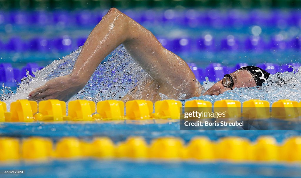 32nd LEN European Swimming Championships 2014 - Day 9