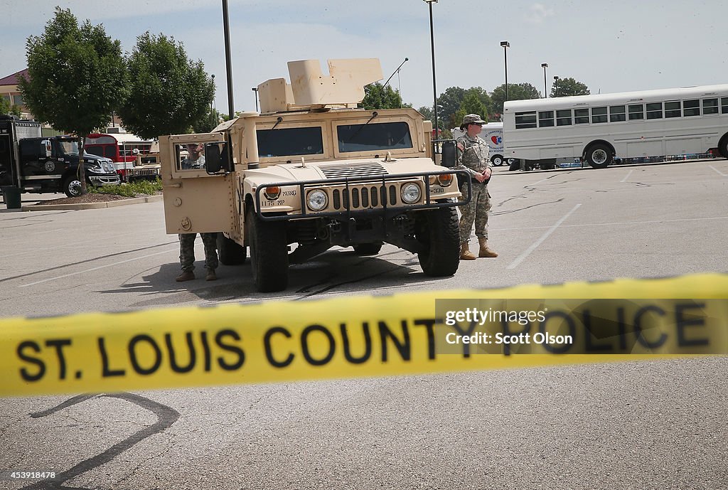 Governor Orders Withdrawal Of Nat'l Guards From Ferguson