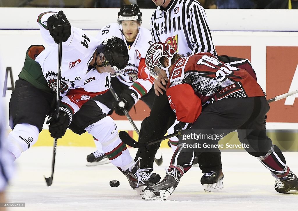 Geneve-Servette v Frolunda Gothenburg - Champions Hockey League