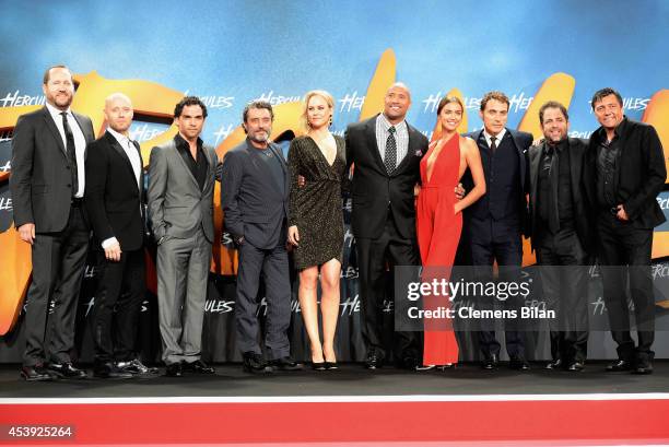 Beau Flynn, Aksel Hennie, Reece Ritchie, Ian McShane, Ingrid Bolso Berdal, Dwayne Johnson, Irina Shayk, Rufus Sewell, Brett Ratner and Sven Sturm...