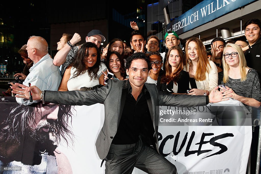 'Hercules' Europe Premiere