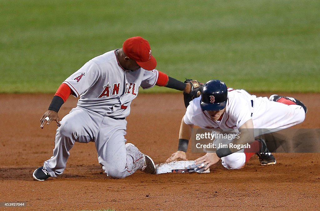 Los Angeles Angels of Anaheim v Boston Red Sox