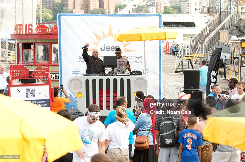 Kyrie Irving, Rev Run & DJ Ruckus Celebrate The Summer Of Jeep