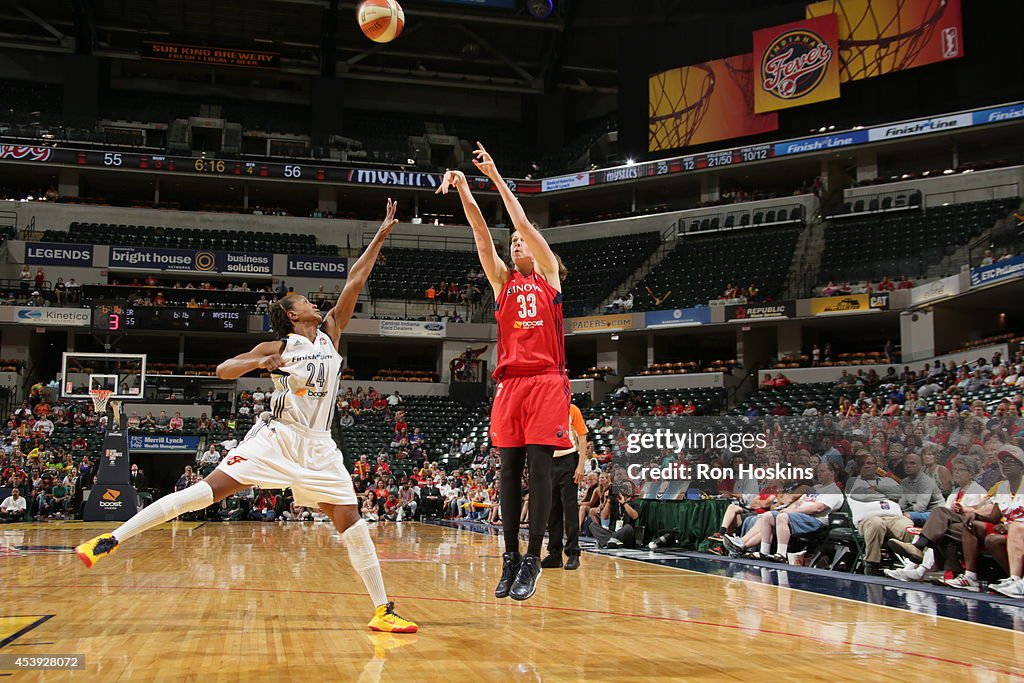 Washington Mystics v Indiana Fever - WNBA Eastern Conference Semifinals Game 1