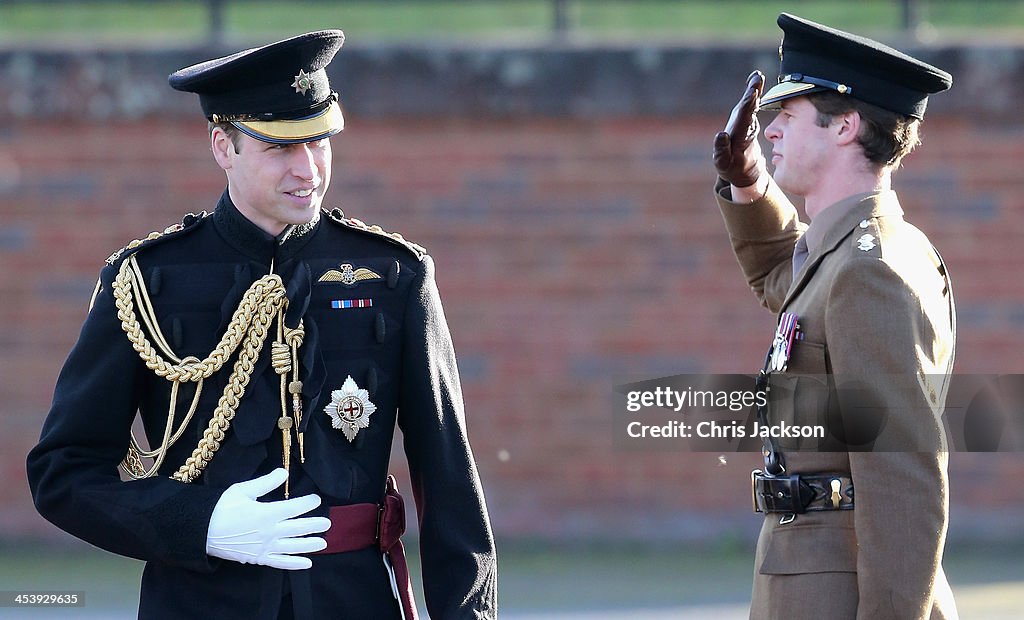 The Duke Of Cambridge Presents Medals To 1st Battalion Irish Guards