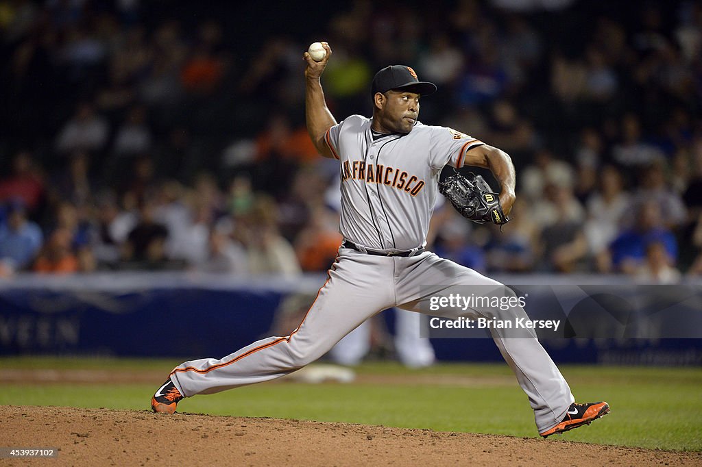 San Francisco Giants v Chicago Cubs