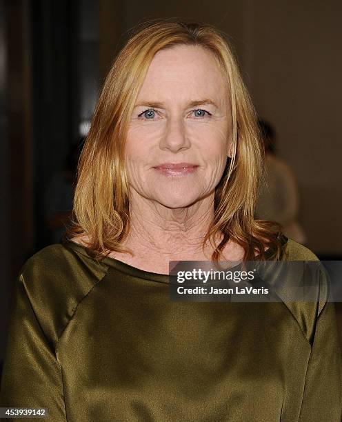 Actress Amy Madigan attends the premiere of "Frontera" at Landmark Theatre on August 21, 2014 in Los Angeles, California.