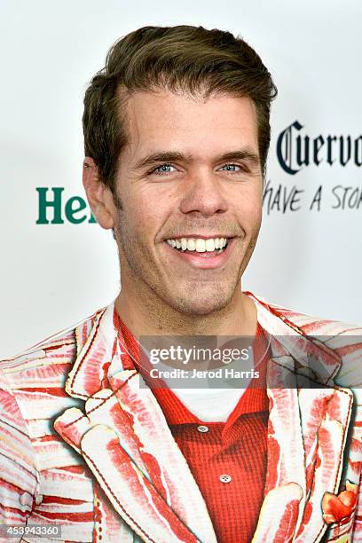 Perez Hilton attends OK! TV Awards Party at Sofitel Hotel on August 21, 2014 in Los Angeles, California.