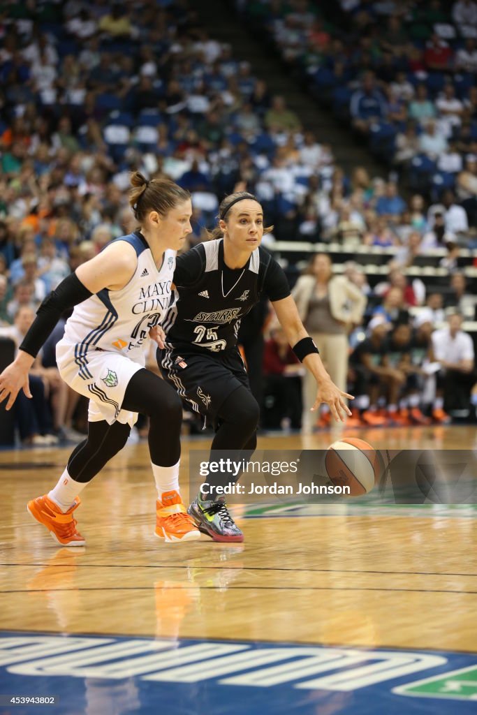 San Antonio Stars v Minnesota Lynx - WNBA Western Conference Semifinals Game 1