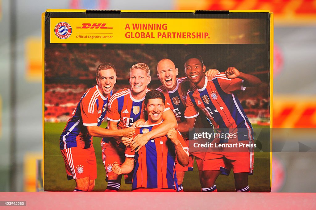 FC Bayern Muenchen And DHL Unveil Worldwide Partnership