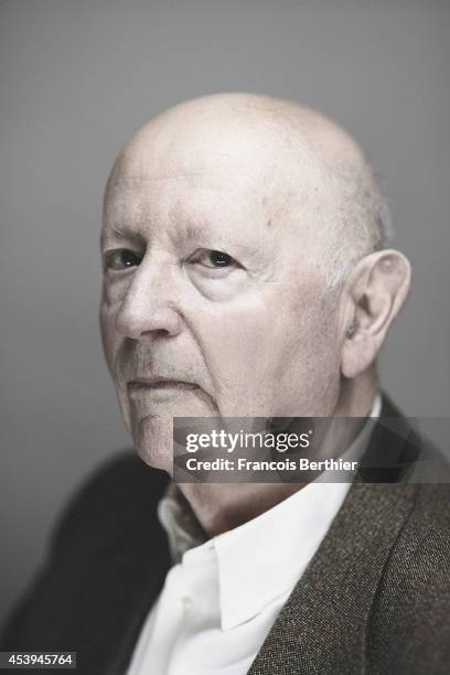 Director Gilles Jacob is photographed for Self Assignment on May 2, 2014 in Paris, France.