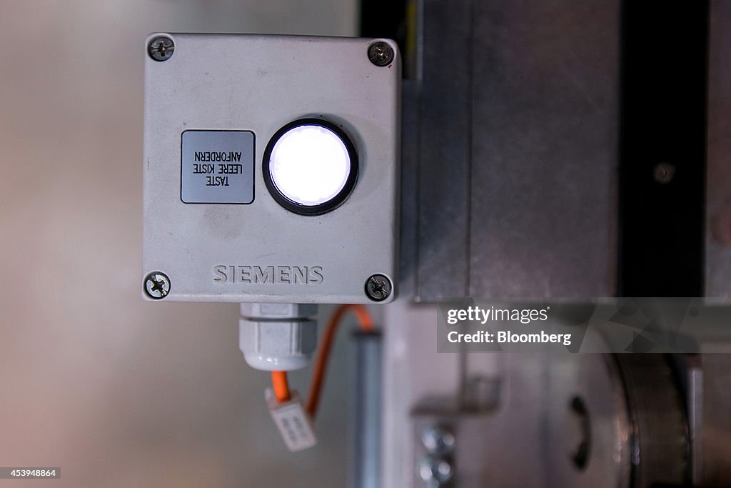 Electric Automobile Lithium-ion Battery Production At  Bayerische Motoren Werke AG Plant