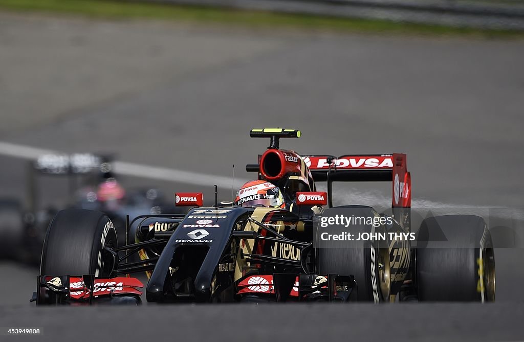 AUTO-PRIX-F1-BELGIUM-SPA-PRACTICE